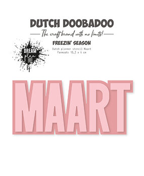 Dutch Doobadoo Dutch Planner Stencil Maart (470.784.363)