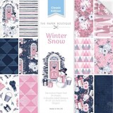 The Paper Boutique Winter Snow 8x8 Inch Decorative Paper Pad (PB2142)