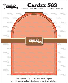 Crealies Cardzz Dies Double Card Arch (CLCZ569) Crealies Cardzz Dies Double Card Arch (CLCZ569)