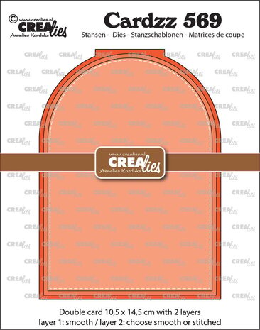 Crealies Cardzz Dies Double Card Arch (CLCZ569) Crealies Cardzz Dies Double Card Arch (CLCZ569)