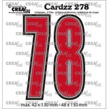 Crealies Cardzz Dies Numbers 7 & 8 (CLCZ278)