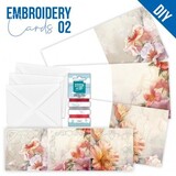 Find It Trading Stitch and Do Embroidery Cards Red Flowers (STDOPP002)