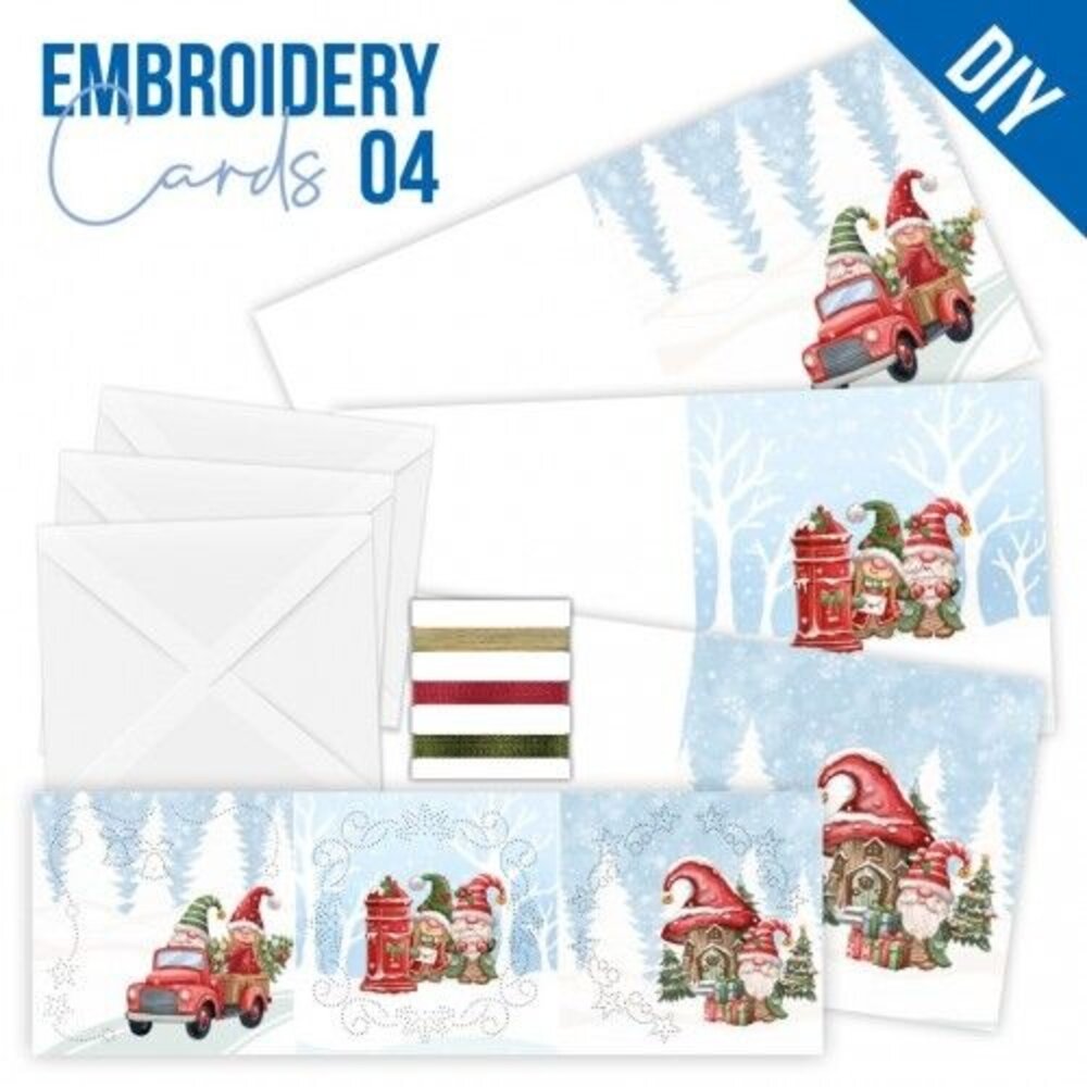 Find It Trading Stitch and Do Embroidery Cards Gnomes for Christmas (STDOPP004) Find It Trading Stitch and Do Embroidery Cards Gnomes for Christmas (STDOPP004)