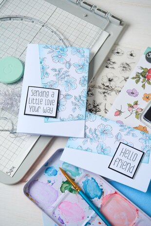 Sizzix Lisa Jones Clear Stamps Sending a Little Love Set (666883) Sizzix Lisa Jones Clear Stamps Sending a Little Love Set (666883)