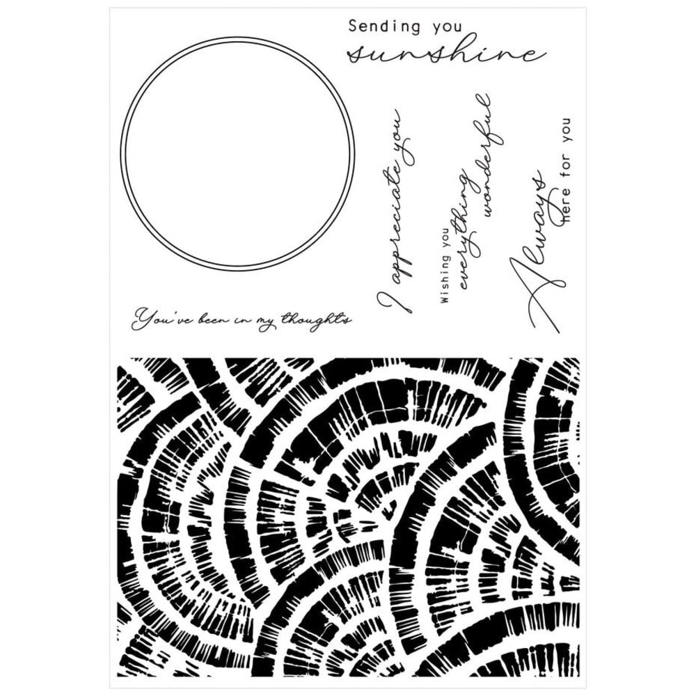 Sizzix Stacey Park Clear Stamps with Framelits Radiance (666821) Sizzix Stacey Park Clear Stamps with Framelits Radiance (666821)