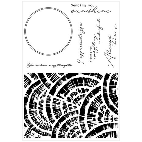 Sizzix Stacey Park Clear Stamps with Framelits Radiance (666821) Sizzix Stacey Park Clear Stamps with Framelits Radiance (666821)