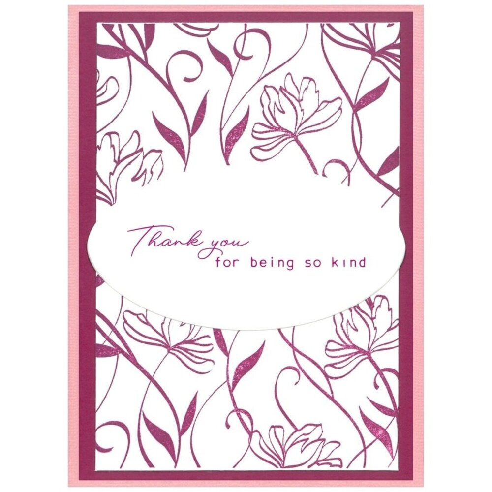 Sizzix Stacey Park Clear Stamps with Framelits Wall Flower (666823) Sizzix Stacey Park Clear Stamps with Framelits Wall Flower (666823)