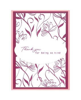 Sizzix Stacey Park Clear Stamps with Framelits Wall Flower (666823) Sizzix Stacey Park Clear Stamps with Framelits Wall Flower (666823)
