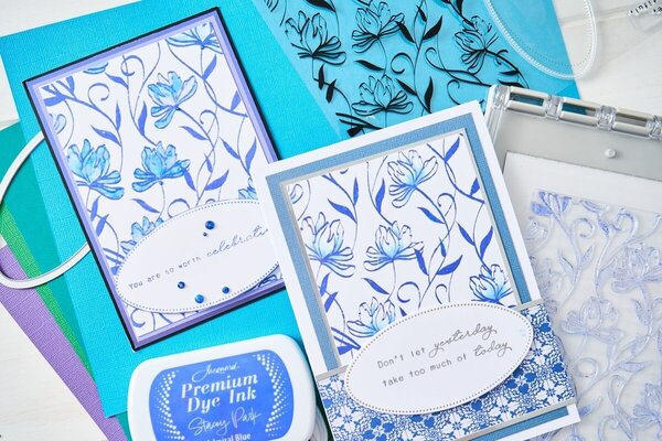 Sizzix Stacey Park Clear Stamps with Framelits Wall Flower (666823) Sizzix Stacey Park Clear Stamps with Framelits Wall Flower (666823)