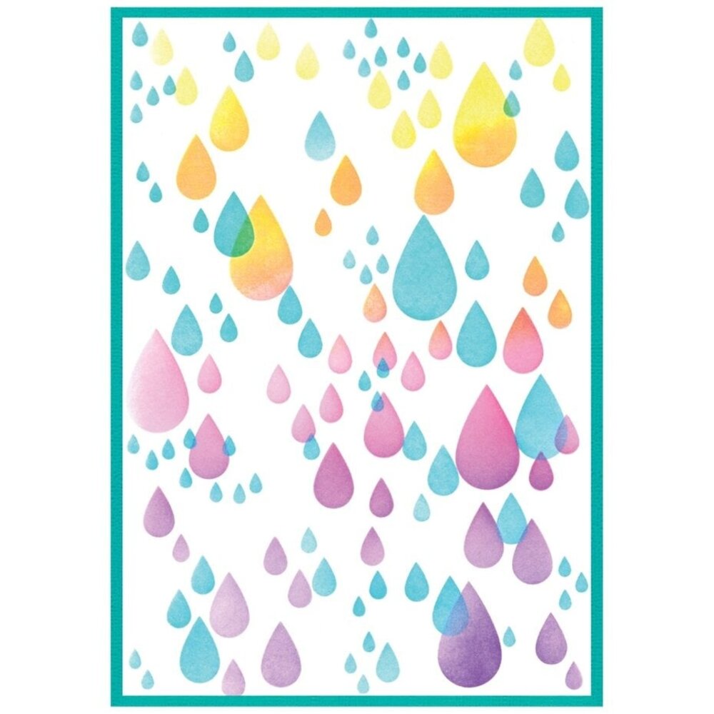 Sizzix Stacey Park Clear Stamps with Stencils Drip Drip Drop (666836) Sizzix Stacey Park Clear Stamps with Stencils Drip Drip Drop (666836)