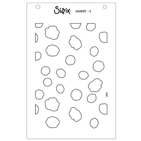 Sizzix Stacey Park Layered Stencils Serene Sophisticate #2 (666820) Sizzix Stacey Park Layered Stencils Serene Sophisticate #2 (666820)