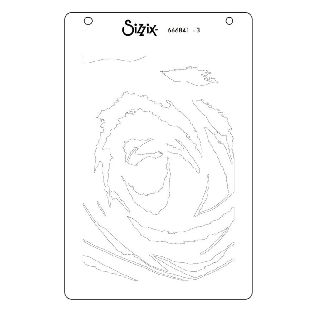 Sizzix Stacey Park Layered Stencils Belle of the Ball (666841) Sizzix Stacey Park Layered Stencils Belle of the Ball (666841)