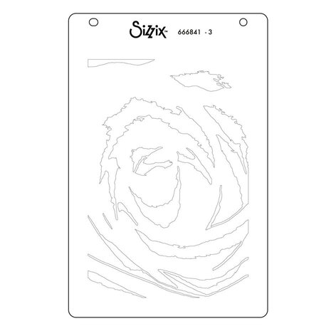 Sizzix Stacey Park Layered Stencils Belle of the Ball (666841) Sizzix Stacey Park Layered Stencils Belle of the Ball (666841)