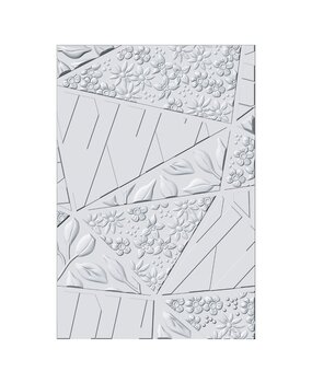 Sizzix Stacey Park 3D Textured Impressions Fragmented Floral (666777) Sizzix Stacey Park 3D Textured Impressions Fragmented Floral (666777)