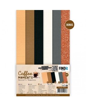 Berrie's Beauties Coffee Moments 4K Linen Cardstock Pack (BB-4K-10011)