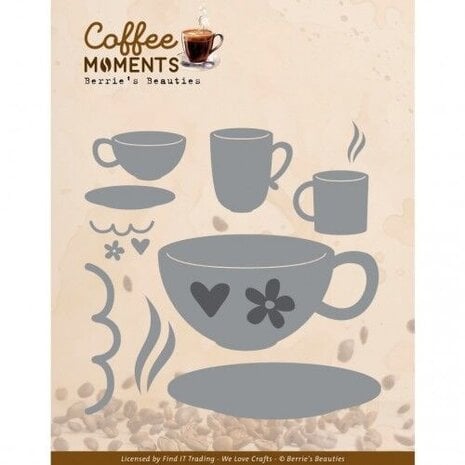 Berrie's Beauties Coffee Moments Dies Coffee Cup (BBD10037)