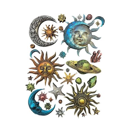 Stamperia Best Sellers Collection Silicon Mould A5 Sun and moon (KACMA560) Stamperia Best Sellers Collection Silicon Mould A5 Sun and moon (KACMA560)