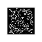 Stamperia Best Sellers Collection Thick Stencil 12x12cm Acorns (KSTDS15)