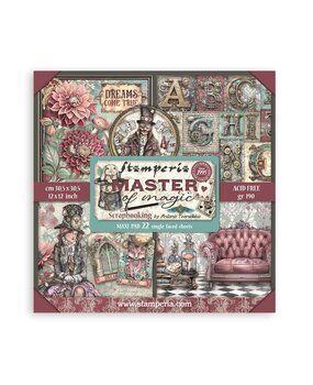 Stamperia Master of Magic 12x12 Inch Single Face Paper Pack (SBBXLB21) Stamperia Master of Magic 12x12 Inch Single Face Paper Pack (SBBXLB21)