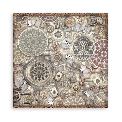 Stamperia Master of Magic 12x12 Inch Single Face Paper Pack (SBBXLB21) Stamperia Master of Magic 12x12 Inch Single Face Paper Pack (SBBXLB21)