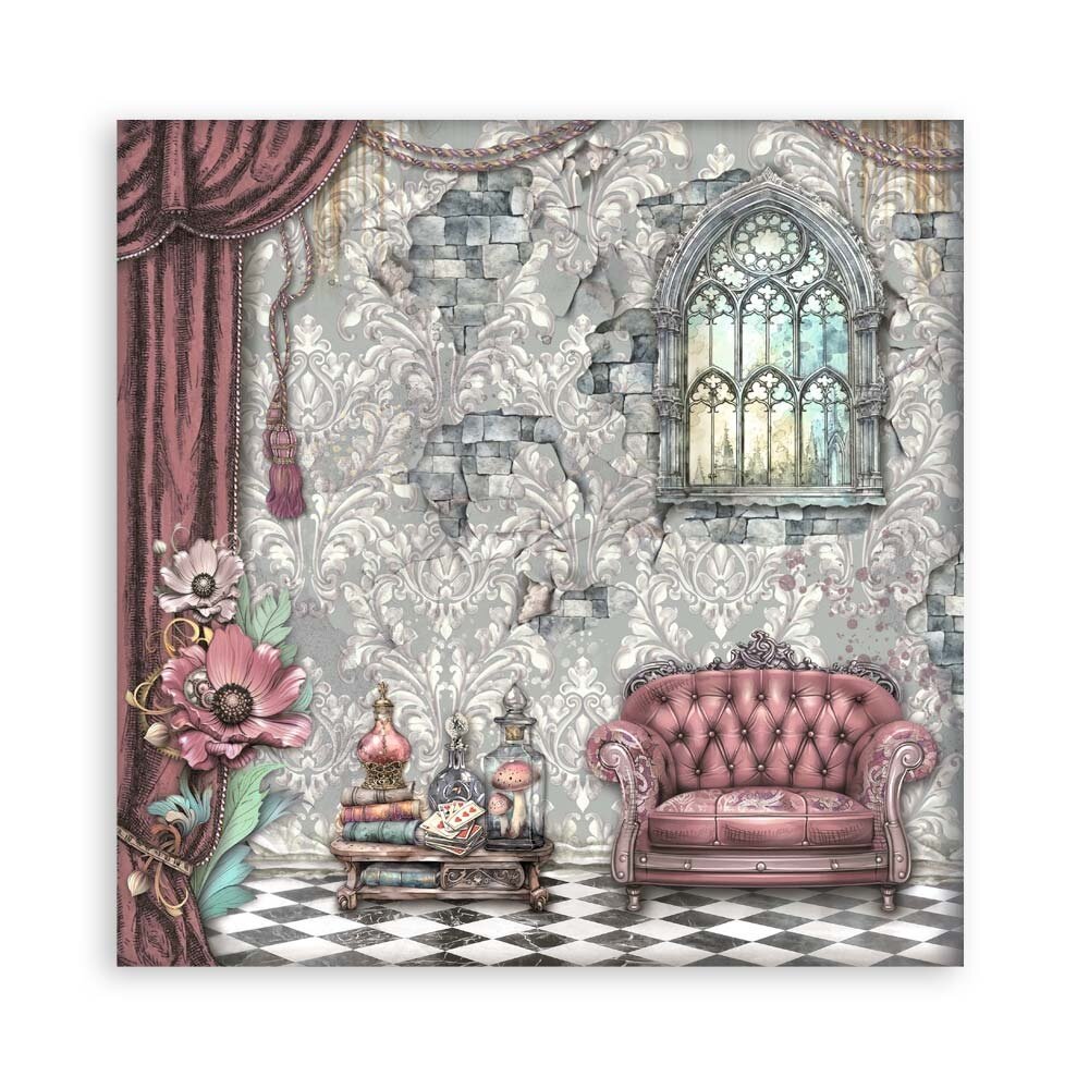 Stamperia Master of Magic 12x12 Inch Single Face Paper Pack (SBBXLB21) Stamperia Master of Magic 12x12 Inch Single Face Paper Pack (SBBXLB21)