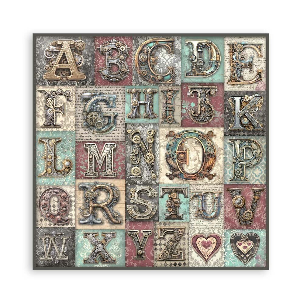 Stamperia Master of Magic 8x8 Inch Single Face Paper Pack (SBBSXB09) Stamperia Master of Magic 8x8 Inch Single Face Paper Pack (SBBSXB09)