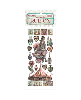 Stamperia Master of Magic Rub-On 4x8,5 Inch Circus (DFLRB145) Stamperia Master of Magic Rub-On 4x8,5 Inch Circus (DFLRB145)