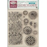 Stamperia Master of Magic Clear Stamps Border and Circles (WTK212)