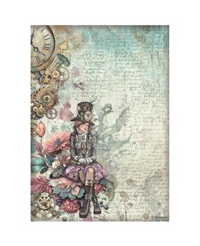 Stamperia Master of Magic A4 Rice Paper Lady (DFSA41009) Stamperia Master of Magic A4 Rice Paper Lady (DFSA41009)