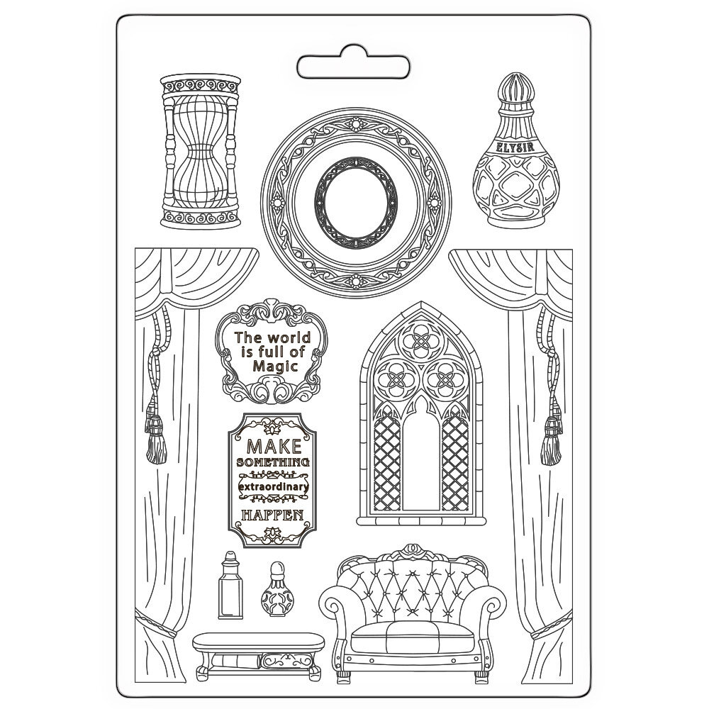 Stamperia Master of Magic Soft Mould A4 Room (K3PTA4587) Stamperia Master of Magic Soft Mould A4 Room (K3PTA4587)