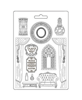 Stamperia Master of Magic Soft Mould A4 Room (K3PTA4587) Stamperia Master of Magic Soft Mould A4 Room (K3PTA4587)