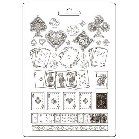 Stamperia Master of Magic Soft Mould A4 Cards (K3PTA4588) Stamperia Master of Magic Soft Mould A4 Cards (K3PTA4588)