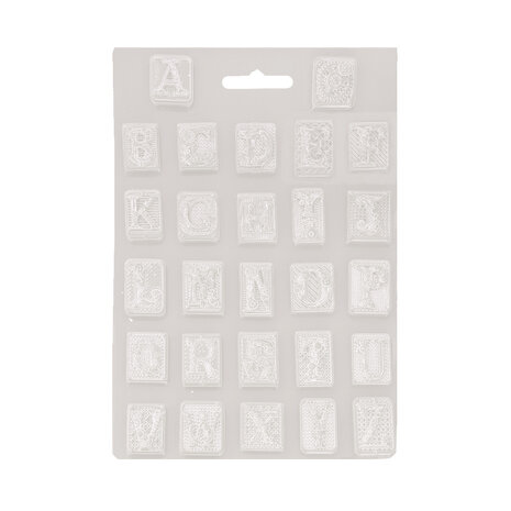 Stamperia Master of Magic Soft Mould A4 Alphabet (K3PTA4589)