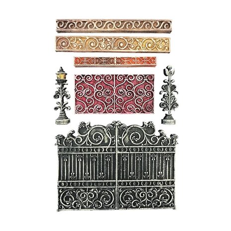 Stamperia Master of Magic Silicon Mould A5 Gate (KACMA565) Stamperia Master of Magic Silicon Mould A5 Gate (KACMA565)