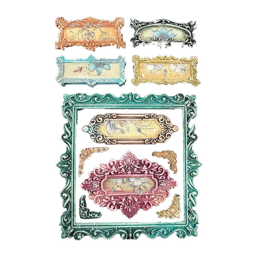 Stamperia Master of Magic Silicon Mould A5 Gothic Label (KACMA571) Stamperia Master of Magic Silicon Mould A5 Gothic Label (KACMA571)