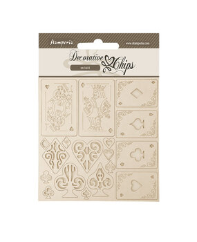 Stamperia Master of Magic Decorative Chips Playing Cards (SCB253) Stamperia Master of Magic Decorative Chips Playing Cards (SCB253)