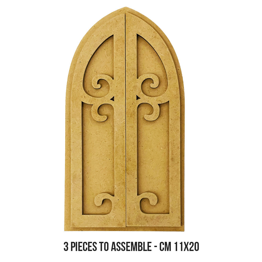 Stamperia Master of Magic MDF Crafty Shapes Blanks Window (KLSM39)