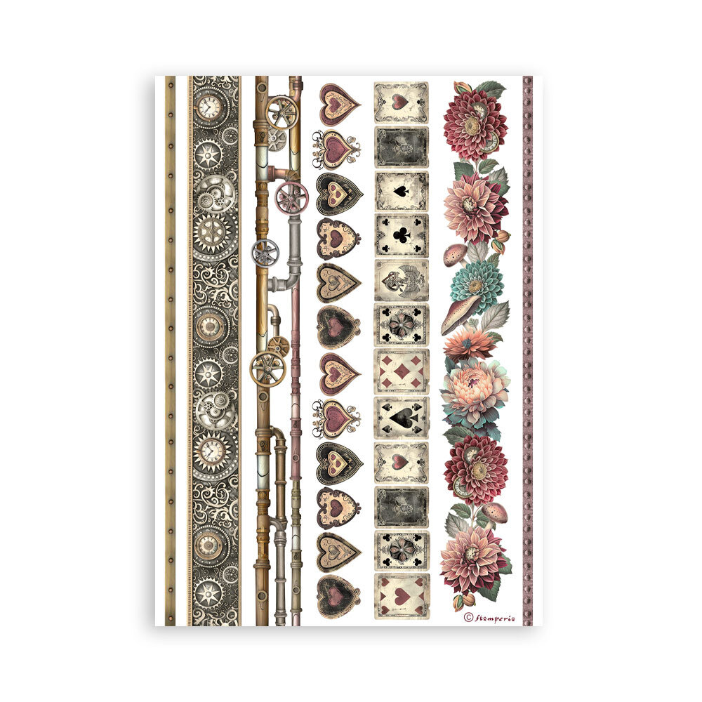 Stamperia Master of Magic A5 Washi Pad (SBW16) Stamperia Master of Magic A5 Washi Pad (SBW16)