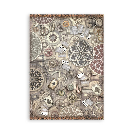 Stamperia Master of Magic A5 Washi Pad (SBW16) Stamperia Master of Magic A5 Washi Pad (SBW16)