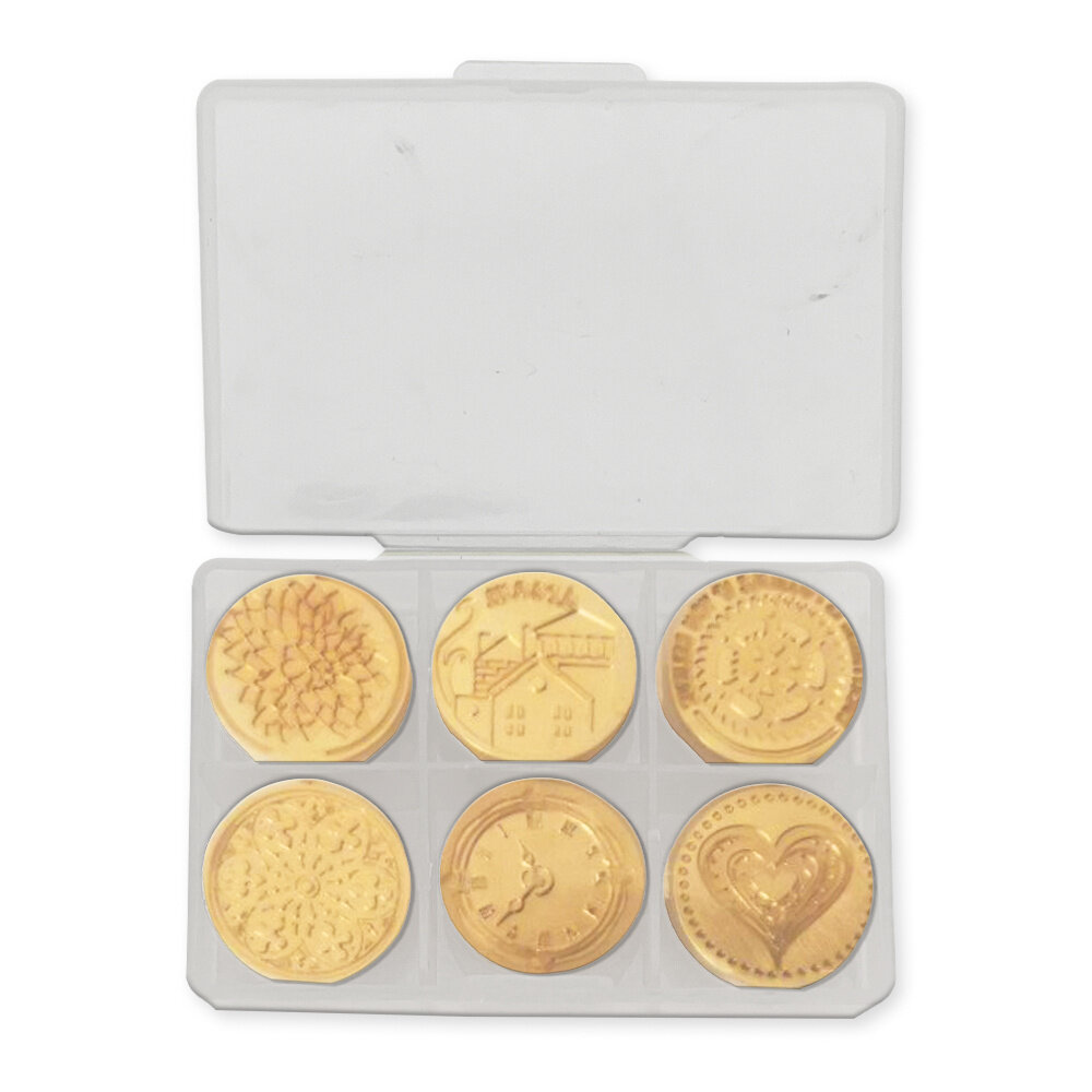 Stamperia Master of Magic Set of 6 Seals (WAXSL03) Stamperia Master of Magic Set of 6 Seals (WAXSL03)