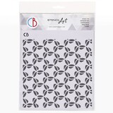 Ciao Bella Papercrafting Texture Stencil 8x8 Inch Retrò (MS8-043)