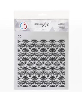 Ciao Bella Papercrafting Texture Stencil 8x8 Inch Iconic Pattern (MS8-066) Ciao Bella Papercrafting Texture Stencil 8x8 Inch Iconic Pattern (MS8-066)