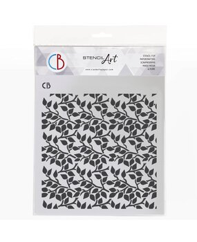 Ciao Bella Papercrafting Texture Stencil 8x8 Inch Vibrant Blossoms (MS8-070) Ciao Bella Papercrafting Texture Stencil 8x8 Inch Vibrant Blossoms (MS8-070)