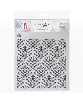 Ciao Bella Papercrafting Texture Stencil 8x8 Inch Botanical Harmony (MS8-073) Ciao Bella Papercrafting Texture Stencil 8x8 Inch Botanical Harmony (MS8-073)