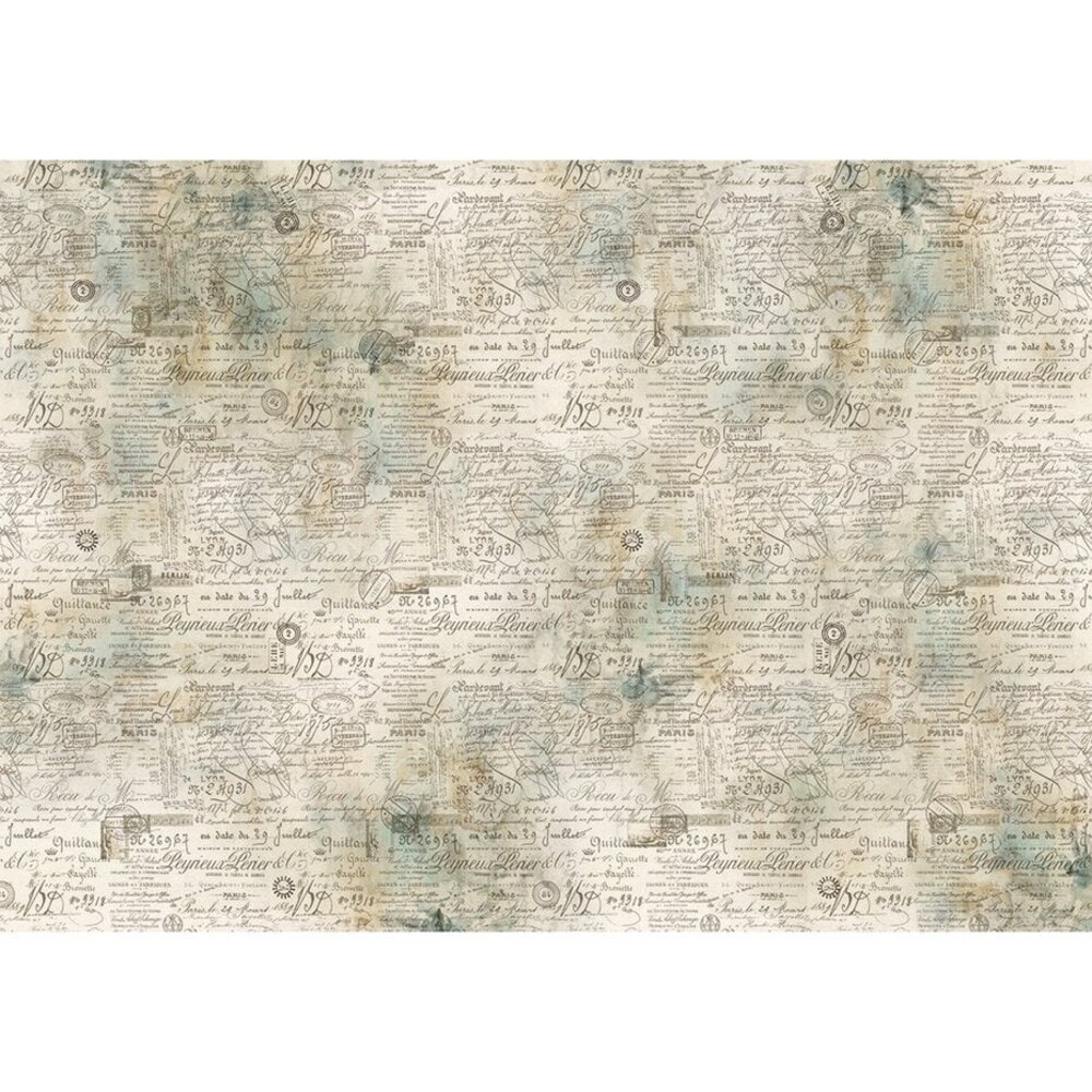 Ciao Bella Papercrafting Tissue Paper 69x49cm Old Ledgers (HT003) Ciao Bella Papercrafting Tissue Paper 69x49cm Old Ledgers (HT003)