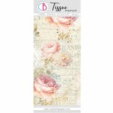 Ciao Bella Papercrafting Tissue Paper 69x49cm Queen Alexandra (HT004)