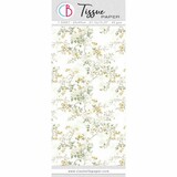 Ciao Bella Papercrafting Tissue Paper 69x49cm Pure Elegance (HT009)