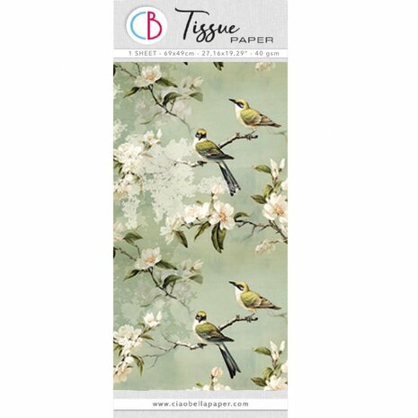 Ciao Bella Papercrafting Tissue Paper 69x49cm Asian Touch (HT010) Ciao Bella Papercrafting Tissue Paper 69x49cm Asian Touch (HT010)