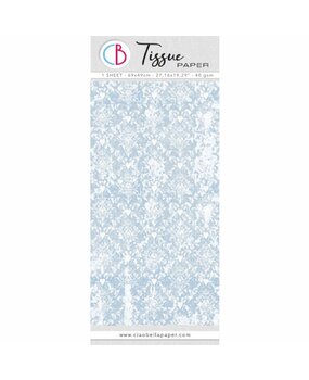 Ciao Bella Papercrafting Tissue Paper 69x49cm Blue Provence (HT014)