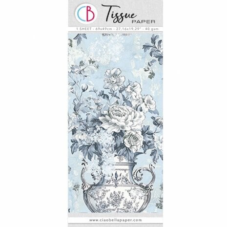 Ciao Bella Papercrafting Tissue Paper 69x49cm Regal Suite (HT015) Ciao Bella Papercrafting Tissue Paper 69x49cm Regal Suite (HT015)